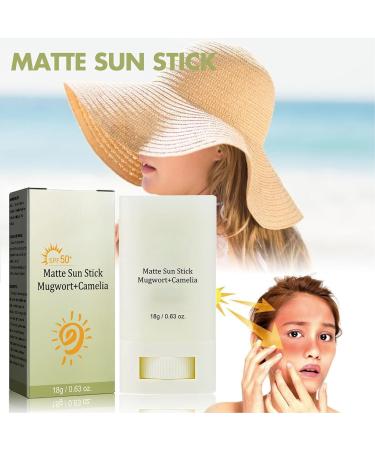 18g Sunblock Stick Matte Moisturizing UV Protection Lightweight Facial Sunscreen Stick for Women - Buy Online on SooperMarket.com