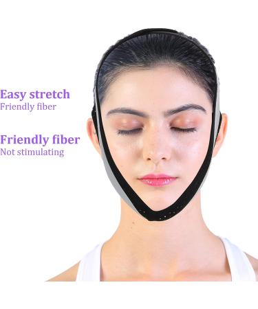 Face Slimming Strap Breathable V Line Face Lift Comfortable Skin friendly Adjustable for Improving Sagging Skin - Buy Online on SooperMarket.com