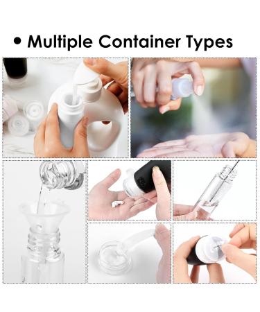 Silicone Travel Bottles Set - TSA Approved Travel Containers for Liquids Ideal for Shampoo Lotion Shower Gel - Refillable Empty Bottles (16) - Buy Online on SooperMarket.com