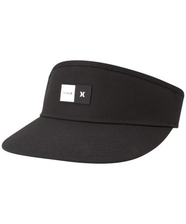 Hurley Men's M Double Up Visor Beanie Black One Size