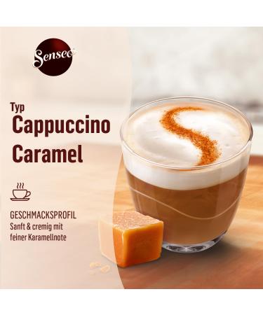 Buy Senseo Cappuccino Caramel Coffee Pads - 40 Pads (Pack of 5) - International Shipping Available - Buy Online on SooperMarket.com