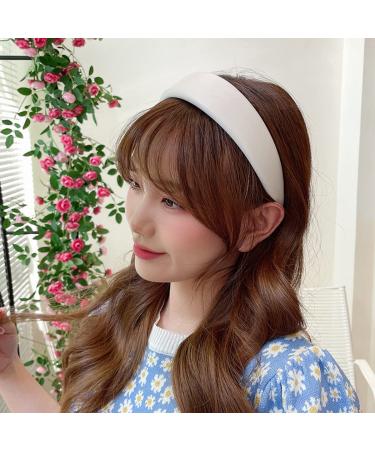 3 Pack Wide PU Padded Headbands for Women - Fashionable and Comfortable Hair Accessories - Buy Online on SooperMarket.com