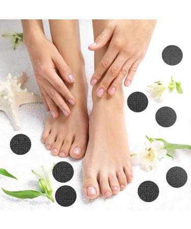 120 Pcs Replaceable Sandpaper Discs for Electric Foot File - 80 Grit 180 Grit | Toe Tip Refill Disks for Dead Hard Skin Callus Remover - Buy Online on SooperMarket.com