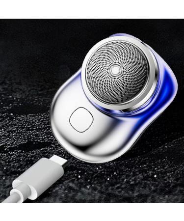 Men's Beard Trimmer - Cordless Rechargeable Mustache Clipper & Portable Electric Body Trimmer | Perfect Gift for Him (Blue - Buy Online on SooperMarket.com