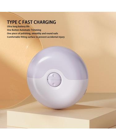 Electric Fingernail Clipper Automatic Nail Scraps Storage Electric Nail Trimmer for Baby - Buy Online on SooperMarket.com