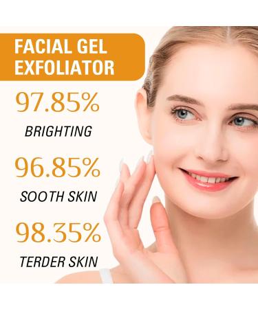 Orange Face Exfoliator Vitamin C Face Scrub Mild Exfoliating Face Wash Orange Exfoliating Gel For Brightening Skin Exfoliating Scrub Remove Dead Skin For Smooth & Radiant - Face & Body &Knee - Buy Online on SooperMarket.com