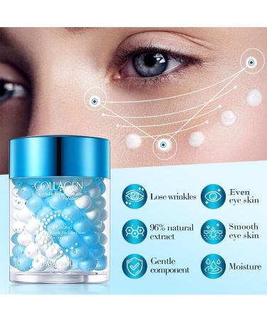 Collagen Eye Cream - Anti-Aging Dark Circle & Puffiness Relief Moisturizing Under Eye Cream for Youthful Skin - Buy Online on SooperMarket.com