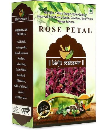 AOZA Birju Mahavir Sun Dried Rose Petals - Gulab Patti 100 Gr - Buy Online on SooperMarket.com