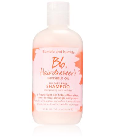 Bumble and Bumble Hairdresser's Invisible Oil Sulfate Free Shampoo peach  8.5 Fl Oz peach 8.5 Fl Oz (Pack of 1)