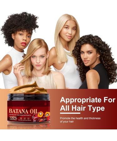Unrefined Batana Oil for Hair Growth | Organic Nourishing Moisturizer | Repair Damaged Hair & Prevent Hair Loss | 4.0 Fl. Oz - Buy Online on SooperMarket.com