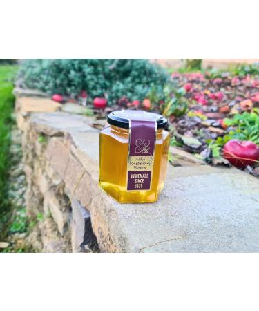 Pure Wild Raspberry Honey - 500g | Raw & Natural | Ethically Harvested | Boosts Vitality and Immunity | Sustainable Packaging - Buy Online on SooperMarket.com