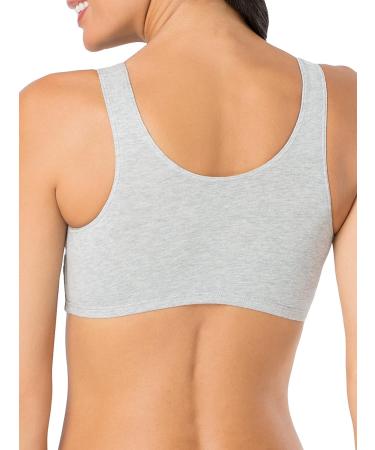 Fruit of the Loom Women's Tank Style Sports Bra Value Pack - Black/White/Heather Grey - 4-Pack - Size 42 - Buy Online on SooperMarket.com