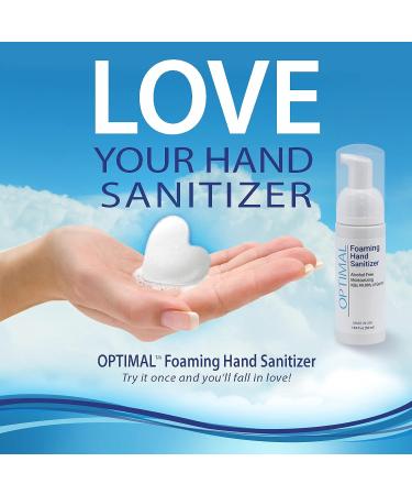 Alcohol-Free Foaming Hand Sanitizer - 99.99% Germ-Killing Antibacterial Formula - Travel Size 1.69 oz. Foam Pump Bottle (Pack of 6) - Moisturizing and Effective - Buy Online on SooperMarket.com