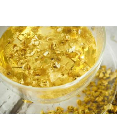 Chamomile Tea Camomile Dried Flowers Organic Herbal Inflorescence Matricaria chamomilla Tea for Infusion 300G - Buy Online on SooperMarket.com