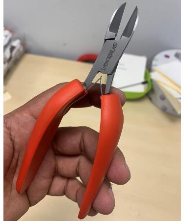 Toe nail clippers Cutters Nippers Scissors Ingrown Thick Nails RED fingernails Podiatrists Podiatry Chiropodist Chiropody Tool 6" Men Elderly Medical Grade Professional Fungus arthritis Long handle - Buy Online on SooperMarket.com