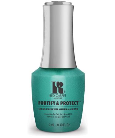 Red Carpet Manicure LED Gel Nail Polish - Teal We Meet Again 9ml