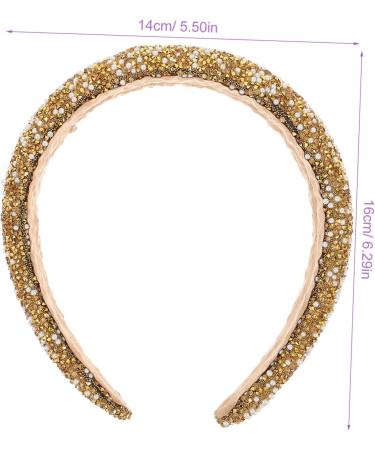 Gogogmee Candy Color Hairband Decorative Headbands Hair Styling Tools for Women Hair Bands for Aesthetic Hair Accessories Headbands Clothing Short Hair Miss Stuffing Cotton - Buy Online on SooperMarket.com