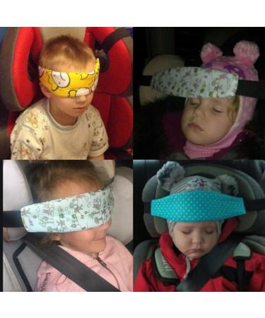MINGZE 2 Pcs Baby Kids Safety Head Support Seat Belt - Neck Protection & Sleep Aid for Stroller and Car Seat - Buy Online on SooperMarket.com