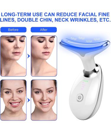 Firming Wrinkle Removal Device | Skin Rejuvenation Beauty Tool for Neck & Face | Double Chin Reducer & Massager - Buy Online on SooperMarket.com