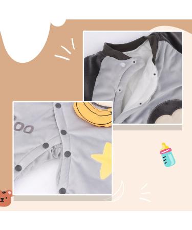 Baby Rompers with Booties & Hat Set | Cotton Jumpsuit for Boys & Girls | Infant Winter Outfits 3-6 Months - Buy Online on SooperMarket.com