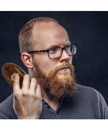 Arrison Beard Kit - Premium Italian Beard Care Set | Shampoo Oil Beech Wood Brush | Perfect Gift for Men - Buy Online on SooperMarket.com