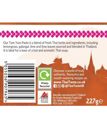 Thai Taste Tom Yum Paste 227g - Buy Online on SooperMarket.com