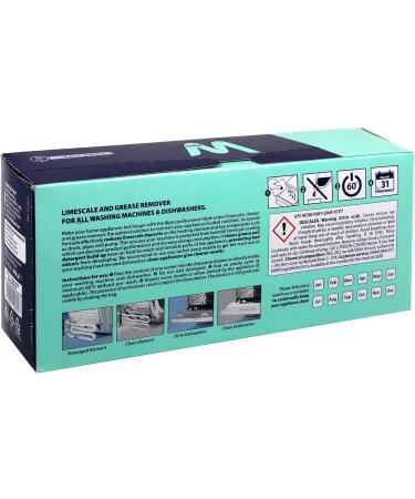 WPRO Indesit Limescale And Detergent Descaler and De Greaser (Box Of 12) Helps Kill Bacteria And Eliminates Odours And Keeps Your Washing Machine Smelling Fresh - Buy Online on SooperMarket.com