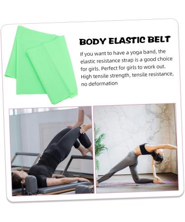 Balacoo Fitness Resistance Bands - Premium Workout Stretch Bands for Exercise - Light Green 150x15cm - Buy Online on SooperMarket.com