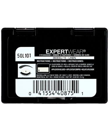 Maybelline New York Expert Wear Eyeshadow in Linen - 0.09 oz - Buy Online on SooperMarket.com