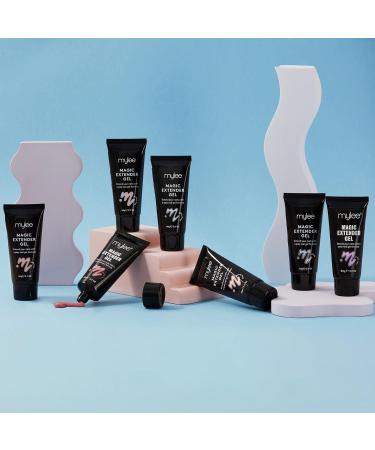 Mylee Magic Extender Gel 60g - Long-Lasting Natural Nail Extension Gel for Beginners & Professionals - Perfect Pink Thickening Advanced Gel for Acrylic Nails & Nail Art - Buy Online on SooperMarket.com
