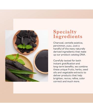Erborian Charcoal Konjac Facial Sponge - Natural Exfoliating & Deep Cleansing for Sensitive Oily & Acne-Prone Skin | Korean Skincare - All Skin Types - Buy Online on SooperMarket.com