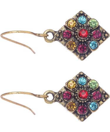 EXCEART 9 Pairs Bohemian Ethnic Earrings Rhinestone Earrings Retro Rhinestone Bohemian Jewelry Dangler Miss - Buy Online on SooperMarket.com