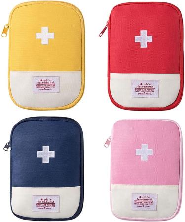 Surakey Mini First Aid Bag - Portable Medication & Emergency Storage for Travel Sports Camping - Compact Blue Design - Buy Online on SooperMarket.com