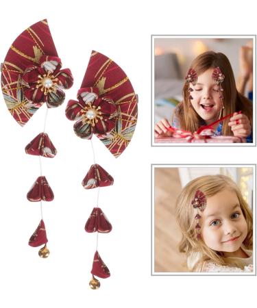 Didiseaon Wedding Decor Flower Hair Accessories Japanese Style Hair Clips Hair Barrette Tassel Flower Hairpin Traditional Tsumami Bobby Pin for Graduation Wedding Party Bridal Hair Clip - Buy Online on SooperMarket.com