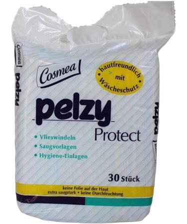 Cosmea Pelzy Protect Fleece Diapers - Extra Absorbent 3-Pack (90pcs) + Usy Block | Best International Shipping - Buy Online on SooperMarket.com