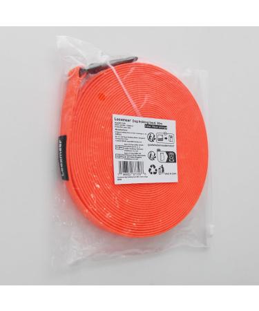 Looxmeer Rubberized Dog Tow Lines - 3m to 30m Leashes for Small & Medium Dogs - Neon Orange Training Lines - Buy Online on SooperMarket.com