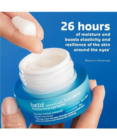 belif Moisturizing Eye Bomb 0.8 oz. / 25ml - Buy Online on SooperMarket.com
