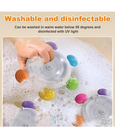 Echocube Suction Toy for Babies | Rotating Sensor & Gyroscope Fidget Spinner | Early Education & Swimming Toys for Kids - Buy Online on SooperMarket.com