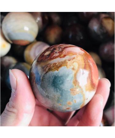 Natural Crystal Rough Ornament Natural Gemstones Ocean Stone Crystal Balls for Home Decoration Decoration Gift (Color : 50-60mm 1pc) - Buy Online on SooperMarket.com