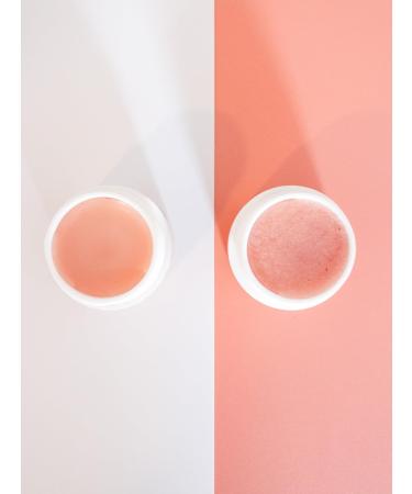 100% Natural Lip Balm & Scrub Duo | Intensive Vegan Lip Care for Dry Chapped Lips - Made with Cranberry Butter - Buy Online on SooperMarket.com
