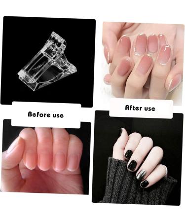Gogogmee 1 Set Nail Extension Set Fake Manicure Patch Nail Tools Fake Nail Tip Finger Extension Brush Nail Art DIY Accessory DIY Accessories Manicure Pen Tool Manicure Art Kit Clips Plastic - Buy Online on SooperMarket.com