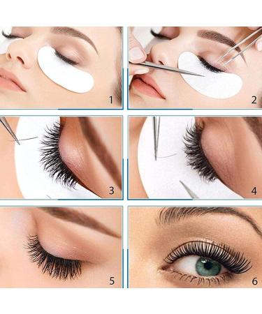 Sunallwell 100 Pairs Under Eye Gel Pads for Eyelash Extensions - Lint-Free Patches for Salon & Individual Use - Buy Online on SooperMarket.com