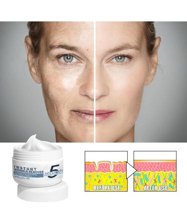 5 Seconds Wrinkle Remover 5 Seconds Retinol Anti-Wrinkle Cream 5 Seconds Anti Wrinkle Face Cream Instant Wrinkle Remover Lifting Moisturizing Facial Cream Tightening Face Cream or Women - Buy Online on SooperMarket.com