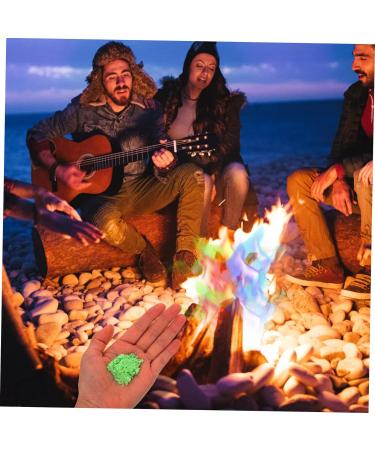 PRETYZOOM 3 Packs Campfire Powder Sales Today Clearance Today Today Clearance Garden Decoration Fire Packets Long Burn Small Fire Pit Outdoor Flame Powder Mineral Powder Party Supplies Beach - Buy Online on SooperMarket.com