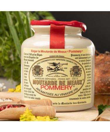 BonneBouffe Pommery Wholegrain and Cognac Mustard Duo 500g x 2 - Buy Online on SooperMarket.com