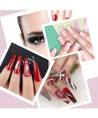 10Pcs Magnetic Nail Stand for Fake Acrylic Nails - Nail Display Practice Stands for Salon and Home DIY - Buy Online on SooperMarket.com