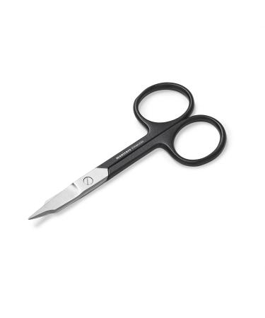 Manicare Black Nail Scissors Precision Blades Quality Surgical Grade Japanese Stainless Steel Home And Professional Trimming Of Nails Long Lasting Sharp Scissors For Manicure And Pedicure