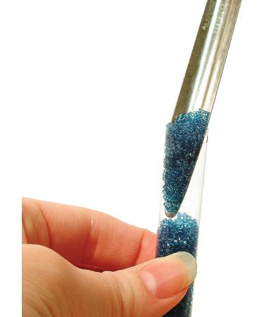 The Beadsmith ScoopEEZ - Curved Metal Bead Scooping Tool for Easy Bead Pickup, Storage, and Organization - Buy Online on SooperMarket.com