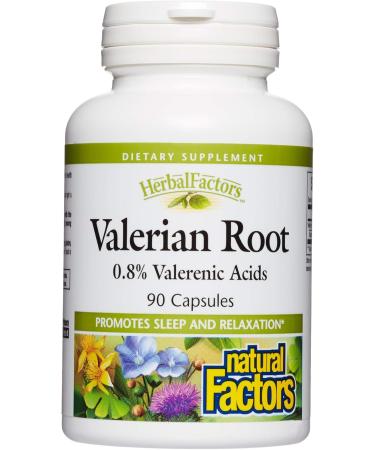 Valerian Root Extract by Natural Factors - 90 capsules - Buy Online on SooperMarket.com