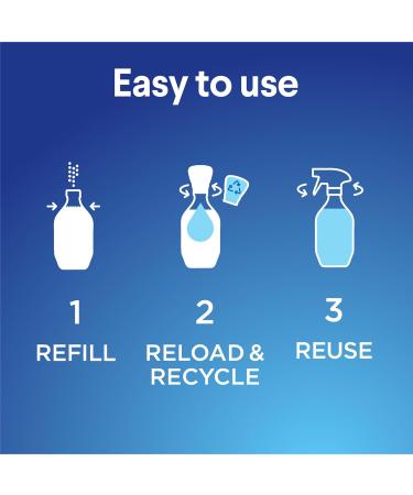 Clorox Bathroom Foamer Refill Cartridge - Fresh Scent 2-Pack for Reusable Spray Bottle | Eco-Friendly Household Essentials - Buy Online on SooperMarket.com